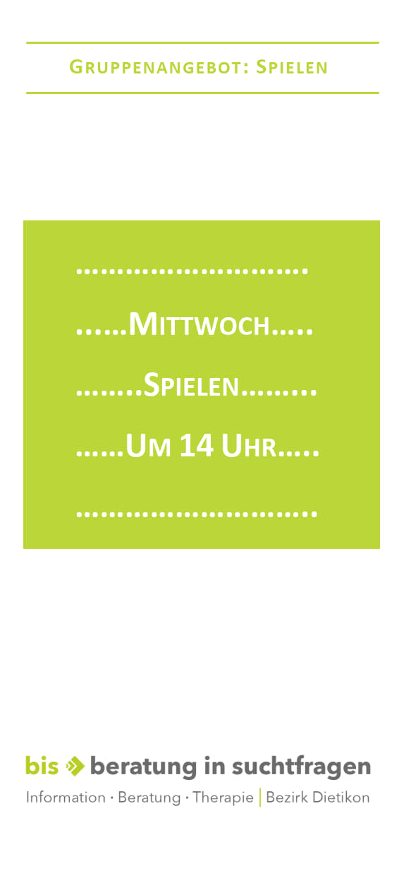 Gruppenangebot